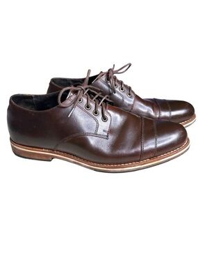 Helm Men’s Bradley Cap Toe Oxford Shoes. Size 10 M